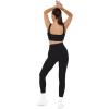 imageSeamless Scrunch Butt Leggings  High Waisted Compression Sculpting Women Full Length Workout Pants  SculptFormBlack