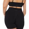 imageSeamless Shorts  Sculpting Compression High Waisted 45quot ampamp 6quot Scrunch Butt Ribbed SculptForm Biker ShortsBlack