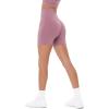 imageSeamless Shorts  Sculpting Compression High Waisted 45quot ampamp 6quot Scrunch Butt Ribbed SculptForm Biker ShortsBlush