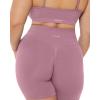 imageSeamless Shorts  Sculpting Compression High Waisted 45quot ampamp 6quot Scrunch Butt Ribbed SculptForm Biker ShortsBlush