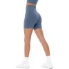 imageSeamless Shorts  Sculpting Compression High Waisted 45quot ampamp 6quot Scrunch Butt Ribbed SculptForm Biker ShortsStone