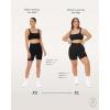 imageSeamless Shorts  Sculpting Compression High Waisted 45quot ampamp 6quot Scrunch Butt Ribbed SculptForm Biker ShortsStone