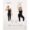imageWorkout One Piece Jumpsuits for Women  Adjustable Straps Low Back Shelf Bra FullLength Gym Romper  HiPerformBlue