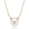 image14K Gold Plated Sterling Silver AAA Freshwater Cultured Pearl Cat Pearl PendantRose Gold