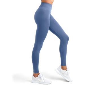 imageSeamless Scrunch Butt Leggings  High Waisted Compression Sculpting Women Full Length Workout Pants  SculptFormGreyish Blue