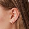 imagePAVOI 14K Gold Plated 925 Sterling Silver Post Ultra Thick Huggie Earring  Womens Mini Hoop Earrings  Gold Plated Small HoopsRose Gold