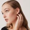 imagePAVOI 14K Gold Plated 925 Sterling Silver Post Ultra Thick Huggie Earring  Womens Mini Hoop Earrings  Gold Plated Small HoopsVermeil Gold
