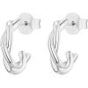 imagePAVOI 14K Gold Plated 925 Sterling Silver Post Ultra Thick Huggie Earring  Womens Mini Hoop Earrings  Gold Plated Small HoopsWhite Gold