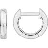 imagePAVOI 14K Gold Plated 925 Sterling Silver Post Ultra Thick Huggie Earring  Womens Mini Hoop Earrings  Gold Plated Small HoopsWhite Gold