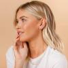 imagePAVOI 14K Gold Plated 925 Sterling Silver Post Ultra Thick Huggie Earring  Womens Mini Hoop Earrings  Gold Plated Small HoopsYellow Gold
