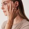imagePAVOI 14K Gold Plated Chunky Dome Ring Puffy Dome Stackable Rings  Chunky Signet Ring for WomenRose Gold