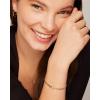 imagePAVOI 14K Gold Plated Cubic Zirconia Solitaire Diamond Bracelet  Bridesmaid Bracelets  Curb Cable Bracelets for WomenChain