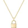 imagePAVOI 14K Gold Plated Dainty Cubic Zirconia Pendant Necklace for Women  Dot Elephant Butterfly Pineapple Lock Knot Palm Tree Bow Smiley Pendant  Layering Chain NecklacesYellow Gold