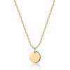imagePAVOI 14K Gold Plated Dainty Cubic Zirconia Pendant Necklace for Women  Dot Elephant Butterfly Pineapple Lock Knot Palm Tree Bow Smiley Pendant  Layering Chain NecklacesYellow Gold