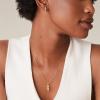 imagePAVOI 14K Gold Plated Dainty Cubic Zirconia Pendant Necklace for Women  Dot Elephant Butterfly Pineapple Lock Knot Palm Tree Bow Smiley Pendant  Layering Chain NecklacesRose Gold