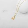 imagePAVOI 14K Gold Plated Dainty Cubic Zirconia Pendant Necklace for Women  Dot Elephant Butterfly Pineapple Lock Knot Palm Tree Bow Smiley Pendant  Layering Chain NecklacesYellow Gold