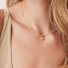 imagePAVOI 14K Gold Plated Engraved Coin Pendant Necklaces for Women  Byzantine Coin Pendants  Bohemian NecklaceRose Gold