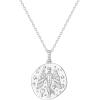 imagePAVOI 14K Gold Plated Engraved Coin Pendant Necklaces for Women  Byzantine Coin Pendants  Bohemian NecklaceWhite Gold