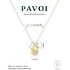 imagePAVOI 14K Gold Plated Engraved Coin Pendant Necklaces for Women  Byzantine Coin Pendants  Bohemian NecklaceYellow Gold