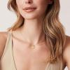 imagePAVOI 14K Gold Plated Engraved Coin Pendant Necklaces for Women  Byzantine Coin Pendants  Bohemian NecklaceYellow Gold
