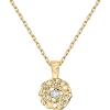 imagePAVOI 14K Gold Plated Engraved Coin Pendant Necklaces for Women  Byzantine Coin Pendants  Bohemian NecklaceYellow Gold