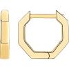 imagePAVOI 14K Gold Plated 925 Sterling Silver Post Ultra Thick Huggie Earring  Womens Mini Hoop Earrings  Gold Plated Small HoopsVermeil Gold