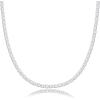 imagePAVOI 14K Gold Plated Adjustable Link Chain Necklace for Women  Box Rope Sphere Bead Serpentine Anchor Mariner Gold Chain NecklacesWhite Gold