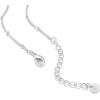 imagePAVOI 14K Gold Plated Adjustable Link Chain Necklace for Women  Box Rope Sphere Bead Serpentine Anchor Mariner Gold Chain NecklacesWhite Gold