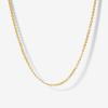 imagePAVOI 14K Gold Plated Adjustable Link Chain Necklace for Women  Box Rope Sphere Bead Serpentine Anchor Mariner Gold Chain NecklacesYellow Gold