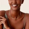 imagePAVOI 14K Gold Plated Adjustable Link Chain Necklace for Women  Box Rope Sphere Bead Serpentine Anchor Mariner Gold Chain NecklacesYellow Gold
