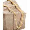 imagePAVOI 14K Gold Plated Adjustable Link Chain Necklace for Women  Box Rope Sphere Bead Serpentine Anchor Mariner Gold Chain NecklacesYellow Gold