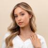 imagePAVOI 14K Gold Plated Crystal Solitaire 15 Carat 73mm Cubic Zirconia Dainty Choker Necklace  Gold Necklaces for WomenYellow Gold