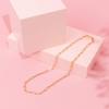 imagePAVOI 14K Gold Plated Curb Paperclip Box Sphere Bead Snake Herringbone and Figaro Chain Adjustable Necklace18K Yellow Vermeil