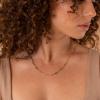 imagePAVOI 14K Gold Plated Curb Paperclip Box Sphere Bead Snake Herringbone and Figaro Chain Adjustable Necklace18K Yellow Vermeil