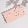 imagePAVOI 14K Gold Plated Curb Paperclip Box Sphere Bead Snake Herringbone and Figaro Chain Adjustable NecklaceWhite Gold