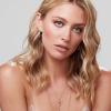 imagePAVOI 14K Gold Plated Hoop Earrings For Women  35mm Thick Infinity Gold Hoops Women Earrings  Plated Loop  Lightweight SetWhite Gold