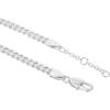 imagePAVOI 14K Gold Plated PaperclipCurbFigaro Chain Adjustable Bracelet for WomenWhite Gold