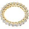 imagePAVOI 14K Gold Plated Rings with Cubic Zirconia Love and Stackable 3mm Princess Cut Rings for WomenYellow Gold