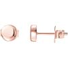 imagePAVOI 14K Gold Plated Sterling Silver Bar Dot Heart Triangle Star Cat  Dainty Earrings for WomenRose Gold