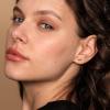 imagePAVOI 14K Gold Plated Sterling Silver Bar Dot Heart Triangle Star Cat  Dainty Earrings for WomenVermeil  White