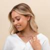 imagePAVOI 14K Gold Plated Sterling Silver Bar Dot Heart Triangle Star Cat  Dainty Earrings for WomenWhite Gold