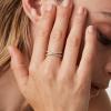 imagePAVOI 14K Gold Plated X Ring Simulated Diamond CZ Criss Cross Ring for WomenWhite Gold