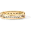imagePAVOI 18K Gold Plated Stacking Tiny Cubic Zirconia Band  Eternity Rings for Women  Thumb RingYellow Gold