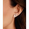 imagePAVOI 14K Gold Plated Five Pairs Stainless Steel Stud Earrings Set for Women  Hypoallergenic 5 Earrings Pack  Premium Cubic Zirconia StudsYellow Gold