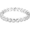 imagePAVOI 14K Gold Plated Rings with Cubic Zirconia  28mm Stackable for Women  Gold Love RingWhite Gold