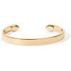 imagePAVOI 14K Gold Plated Stainless Steel Bangle Bracelets for Women  Inspirational Engraved Adjustable Mantra Cuff Bangle  Personalized Gift for Her Mom Sister  Birthday Gifts for WomenYellow Gold