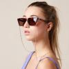 imagePAVOI 14K Gold Plated SunglassesGlasses Strap Lanyard  Glasses Chains for Women  Gold Eye Glasses Holder Around NeckWhite Gold