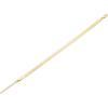 imagePAVOI 14K18K Gold Plated Charm Link Flat Gold Anklets for Women  Beaded Marina Link Mariner Paperclip Snake Chain Jewelry AnkletsSnakeL
