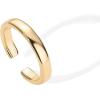 imagePAVOI 18K Gold Plated Adjustable Toe Rings for Women  Trendy CrissCross and Classic Band Toe Ring3 Millimeters