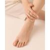 imagePAVOI 18K Gold Plated Adjustable Toe Rings for Women  Trendy CrissCross and Classic Band Toe Ring3 Millimeters